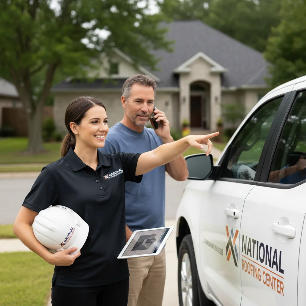 National Roofing Center customer support in Red Oak