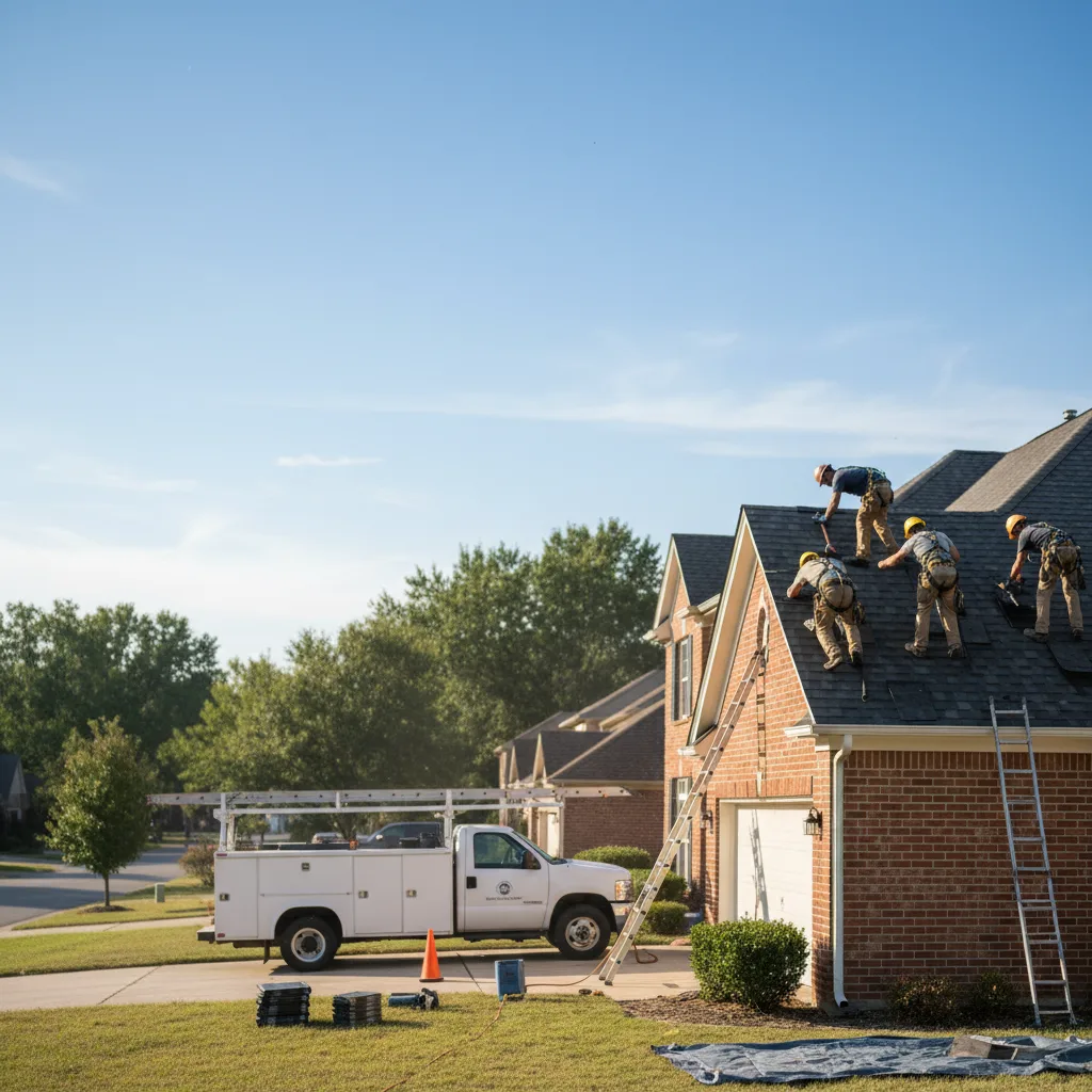 Roof Repair in Red Oak